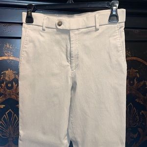 Lauren Ralph Lauren Suit Pants, Khaki, Tapered/Skinny Leg, Size 14 R